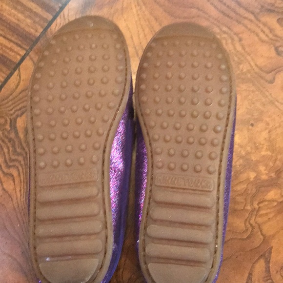 Minnetonka Girls Purple sparkle NWOT - Picture 6 of 8